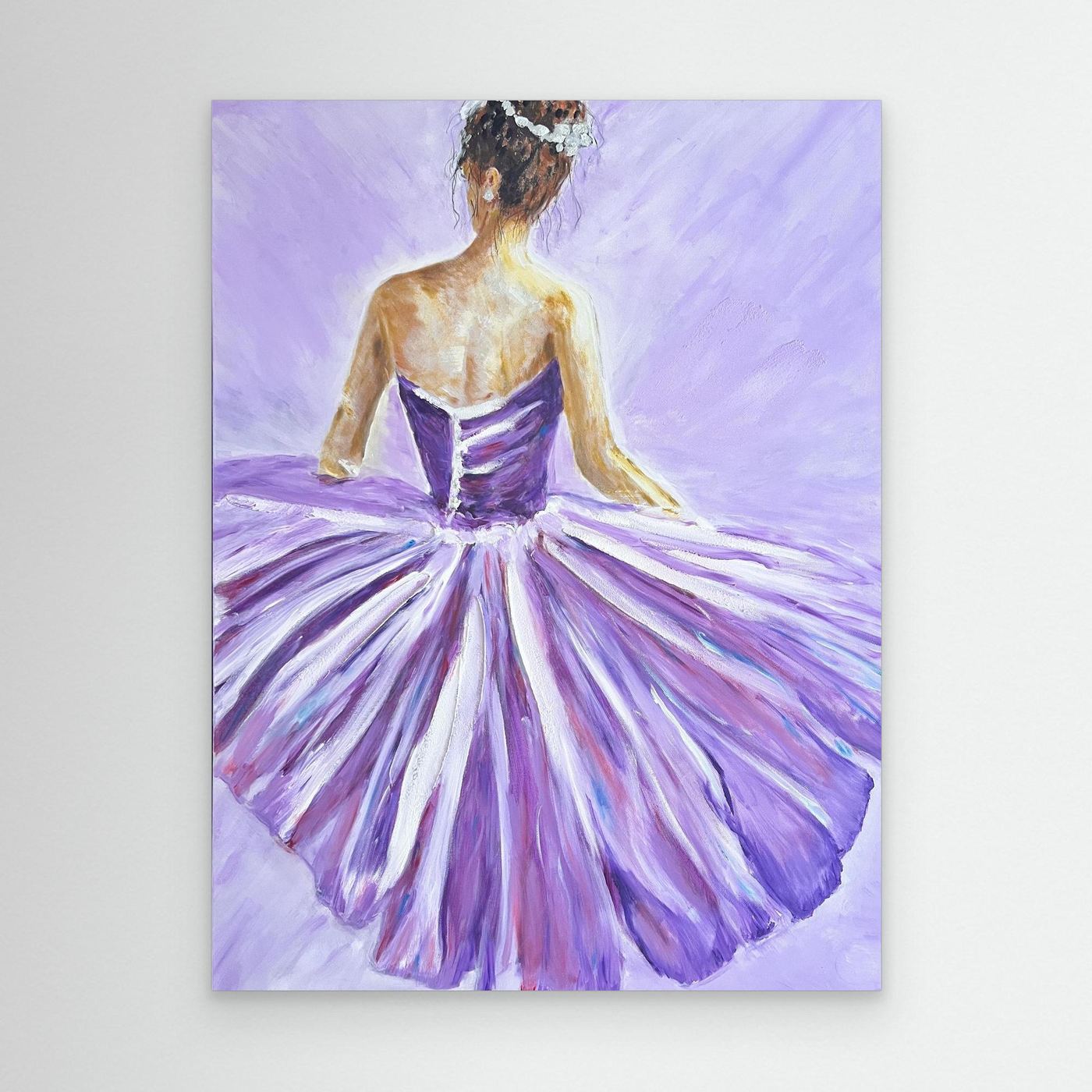 ​Purple balerina