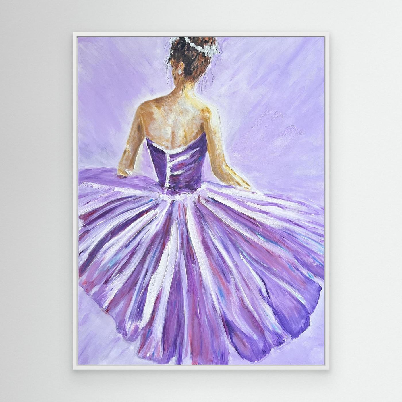 ​Purple balerina