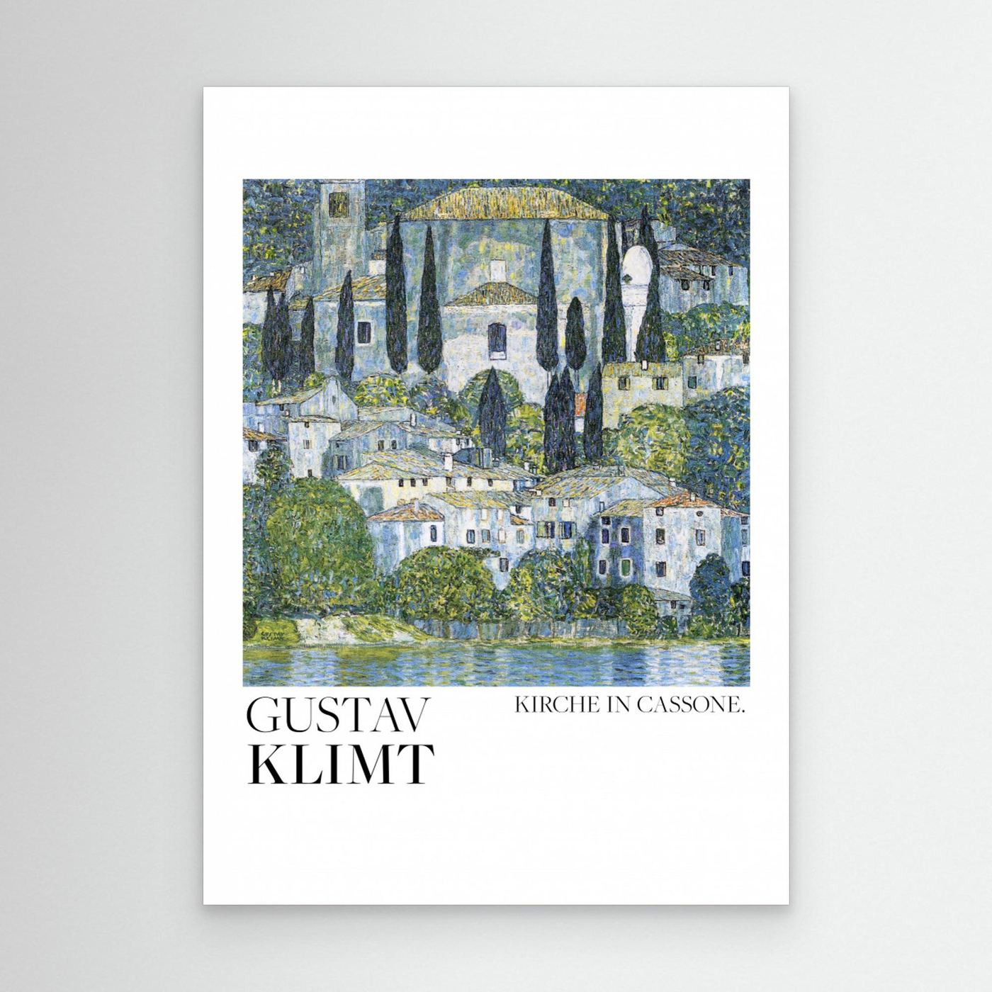 Kirche In Cassone (1913) Poster by Pictufy